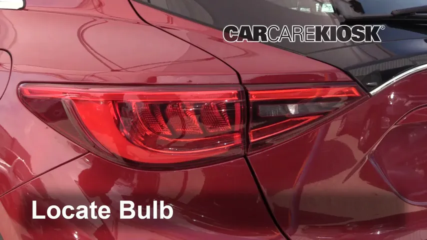 2017 Infiniti QX30 2.0L 4 Cyl. Turbo Lights Turn Signal - Rear (replace bulb)